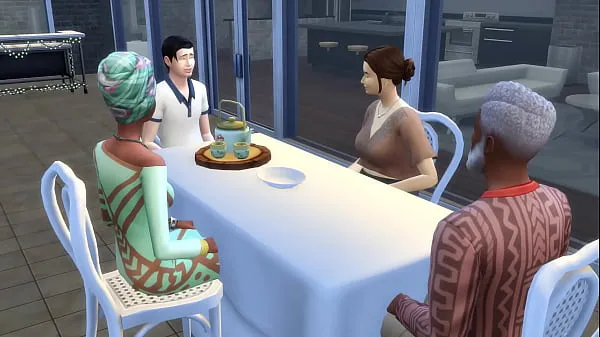 Tổng cộng XXX Lunch with Neighbor, Turns into a Swinging (Promo) | The Sims/ 3D Hentai clip